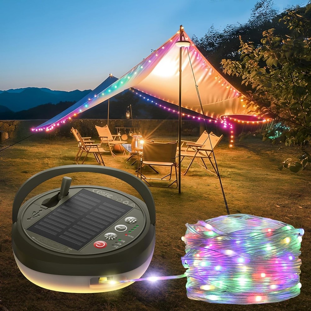 22 Modes Cping String Lights, 12 bient String Lights & 10