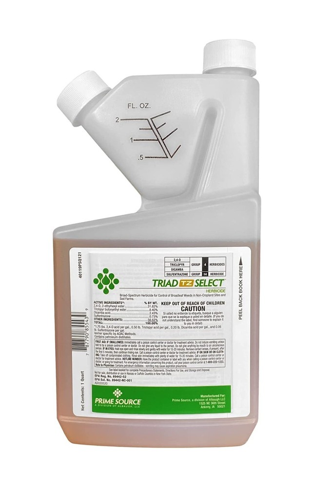 Triad TZ Select Broad-Spectrum Weed Control 32 fl oz by Prime Source