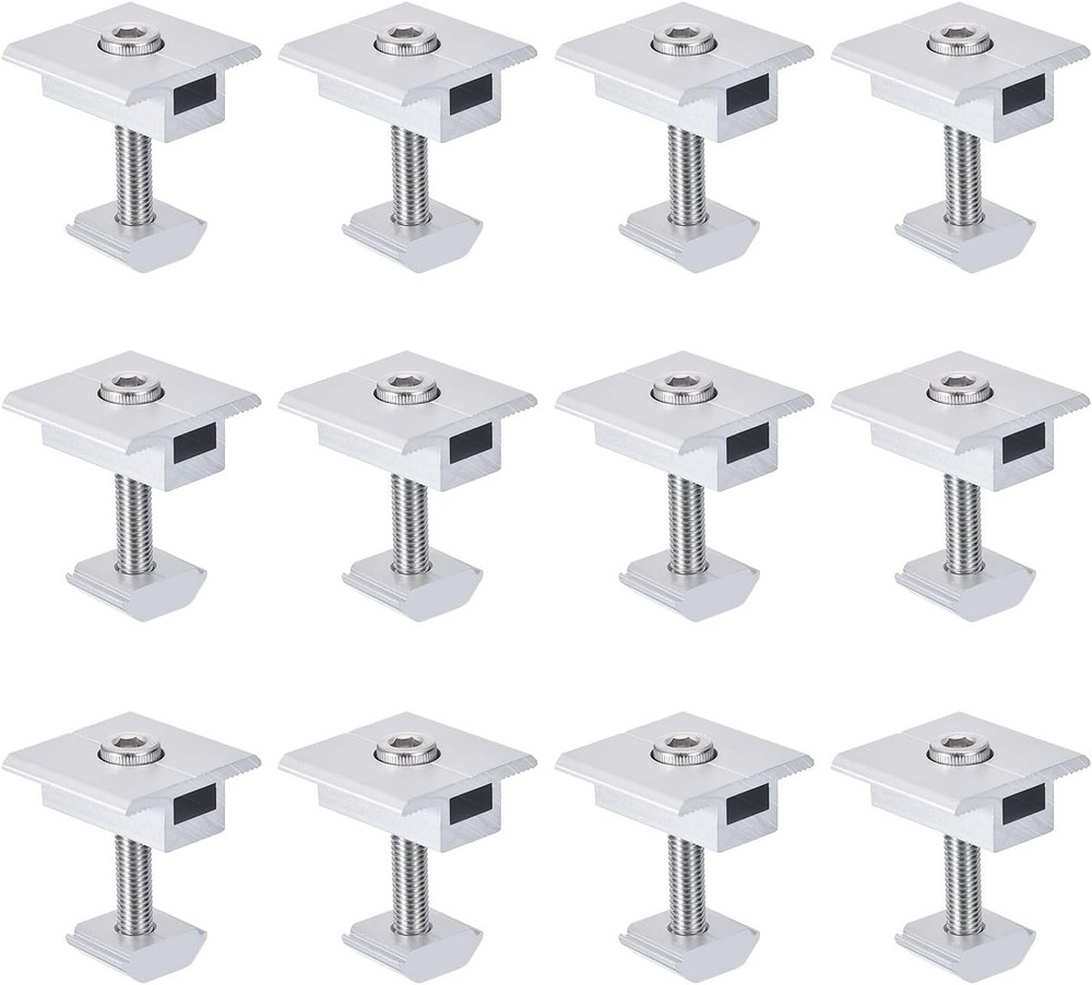 MECCANIXITY Solar Panel Middle Clamps 30mm Aluminium Mount