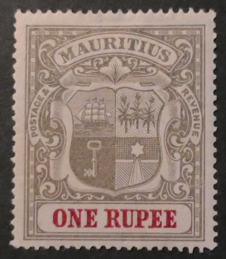 Mauritius Scott #124, Mint Original Gum (HR)