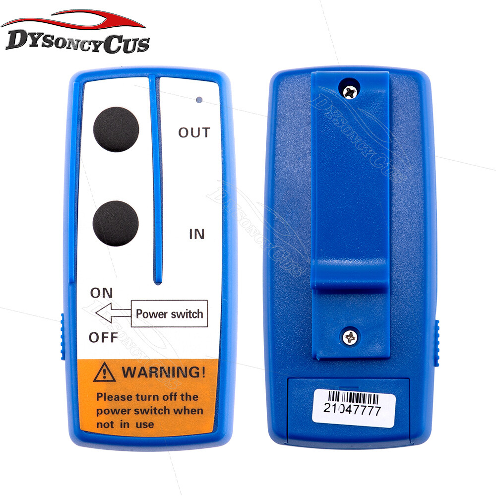 Wireless Winch Remote Control Kit 12V Receiver 100ft Twin Switch Handset UTV ATV