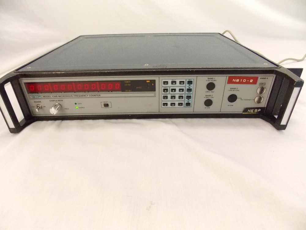 EIP 538B Frequency Counter, Options 8,9,10, Tested Good