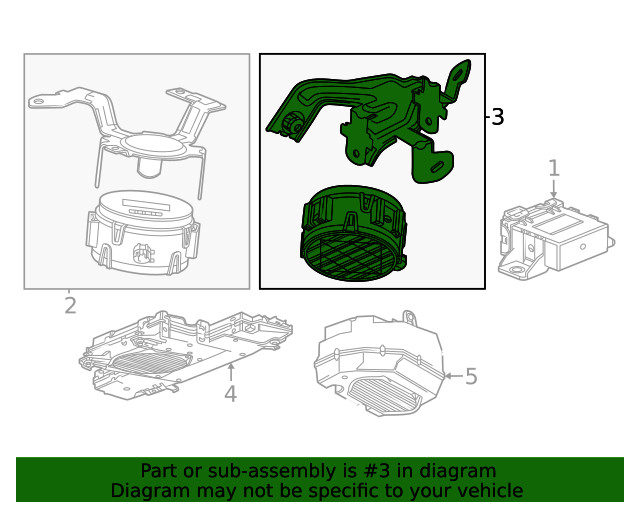 Genuine GM Horn 85605413