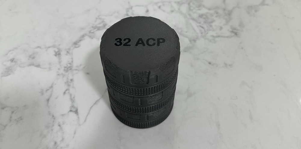 3 Pack of 32 ACP Ammo Puck – Compact, Stackable Storage for 25 Rounds