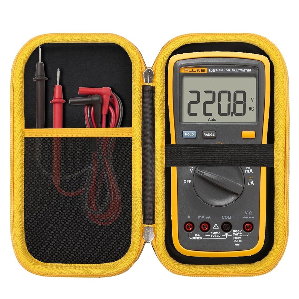 Portable Hard Storage Case for 15B+/17B+ Digital Multimeters (Case Only)