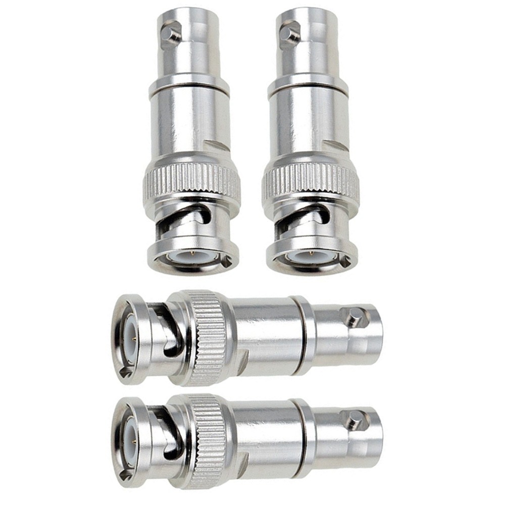 4X Insert Type Feed Through Adapter 50Ω For BNC 38.6mm 50Ohm Terminator US