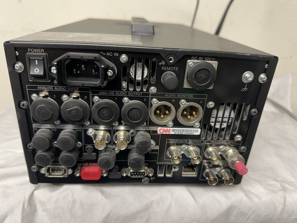 Sony PDW-HD1500 XD Cam HD Recorder