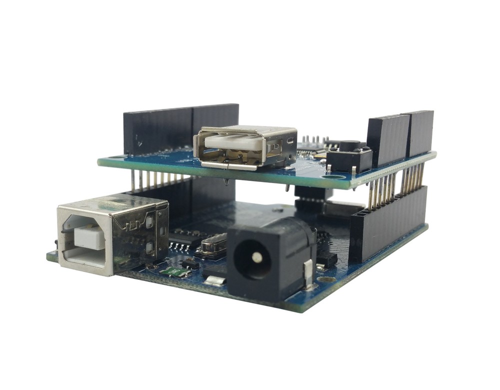 USB Host Shield for Arduino Compatible with Google Android ADK UNO MAX3421E
