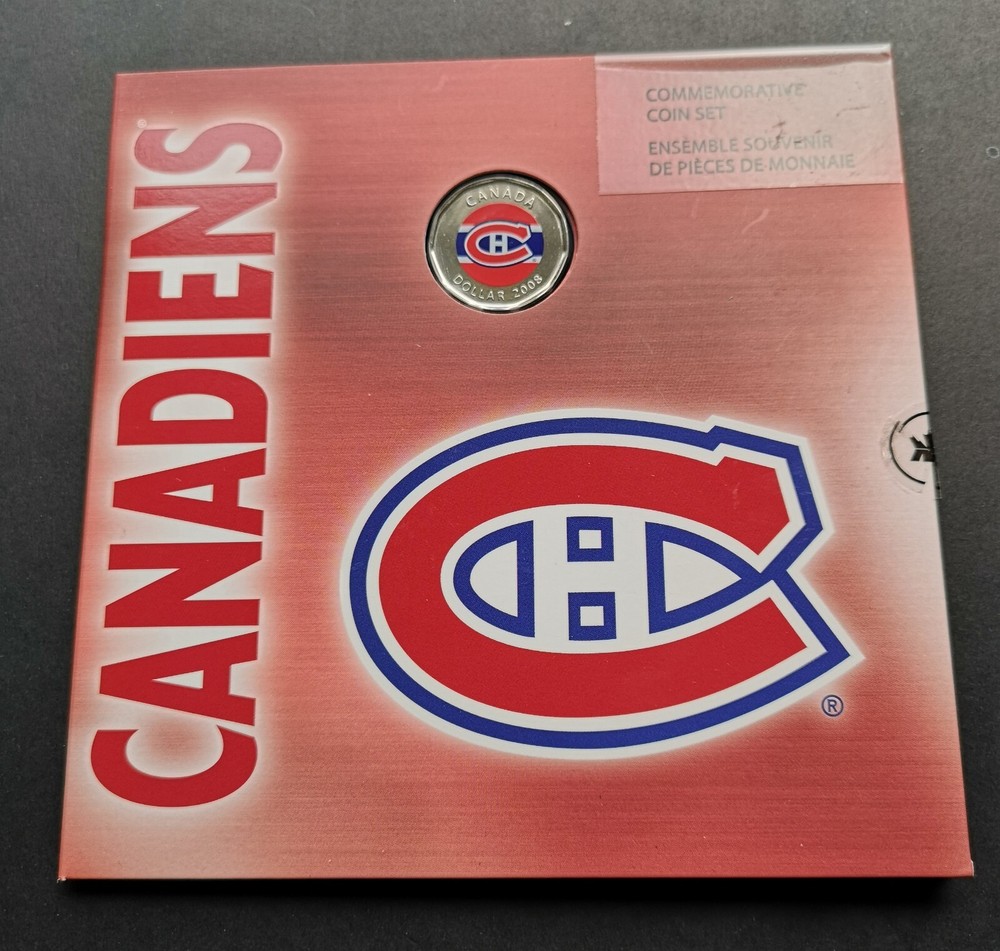 *** 2008  MONTREAL  CANADIENS ***   SEALED  COINS  SET ***