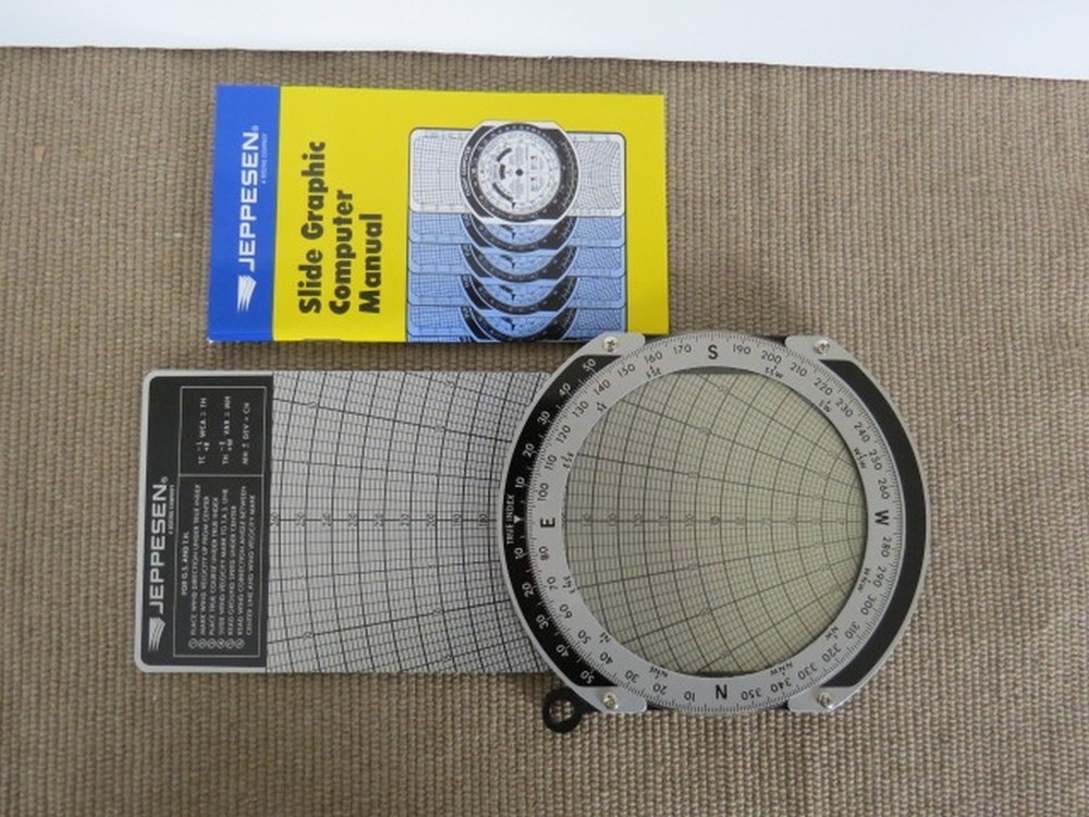 Boeing Jeppesen Slide Graphic Flight Computer JS514105