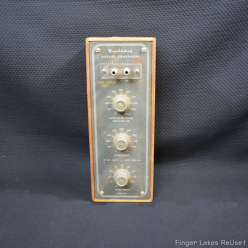 Heathkit DC-1 Decade Capacitor Box (Untested)