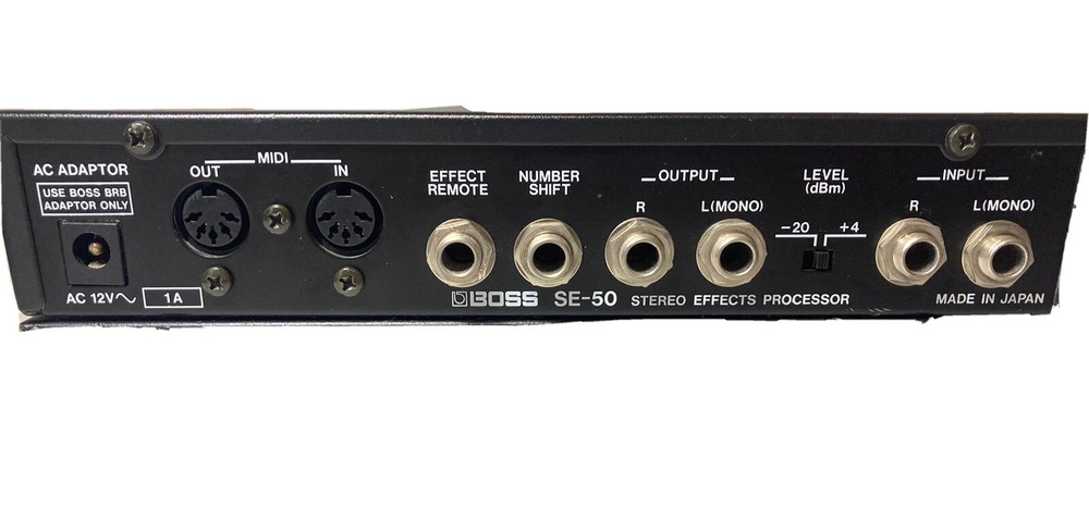 BOSS SE-50 Super Effect Processor Made in Japan Used First come, first served !!