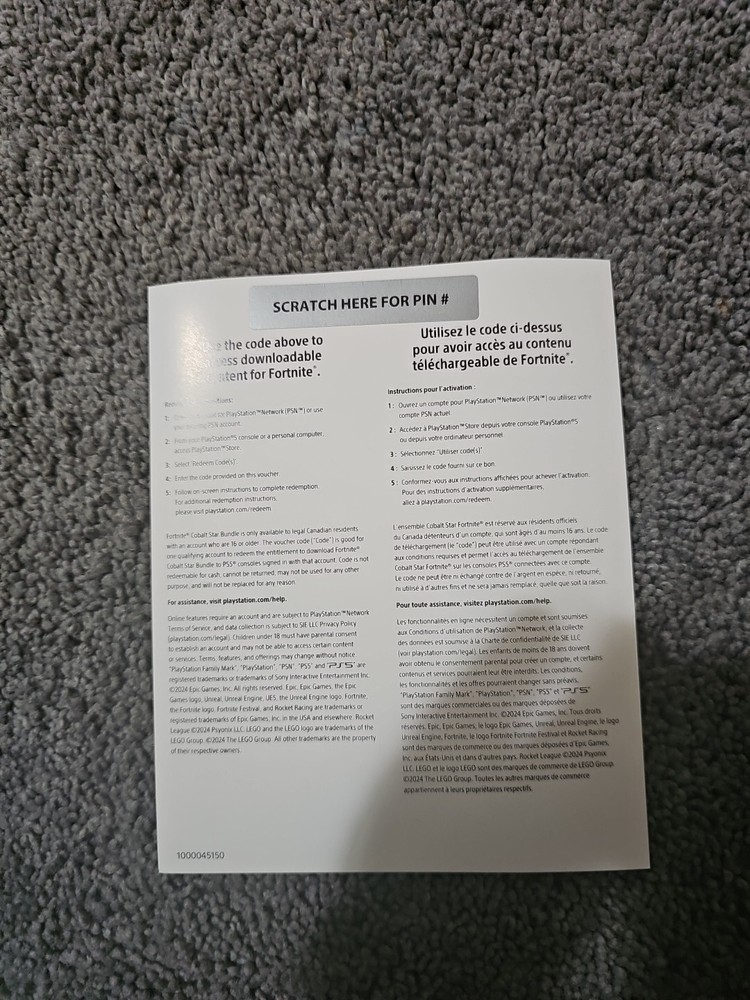 fortnite cobalt star bundle code