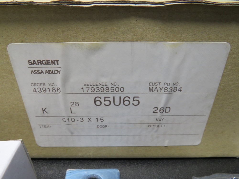 Sargent 28-65U65-26D Double Lever Pull