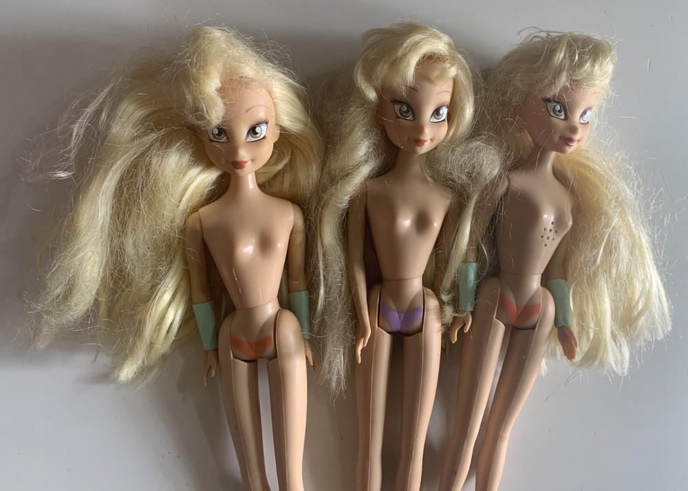 3x lot doll BAMBOLE WINX 31 cm