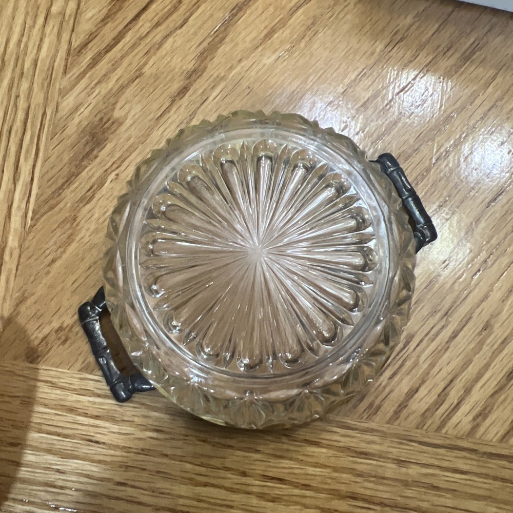Webster Wilcox 2 Pc Crystal Mayonnaise Set 583606 Rogers Bros