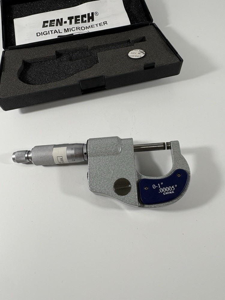 CEN TECH Digital Micrometer Model 98485