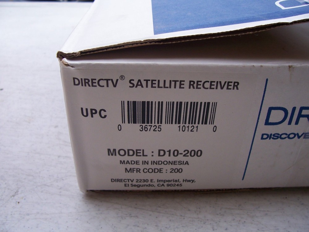 DirecTV D10-200 Receiver