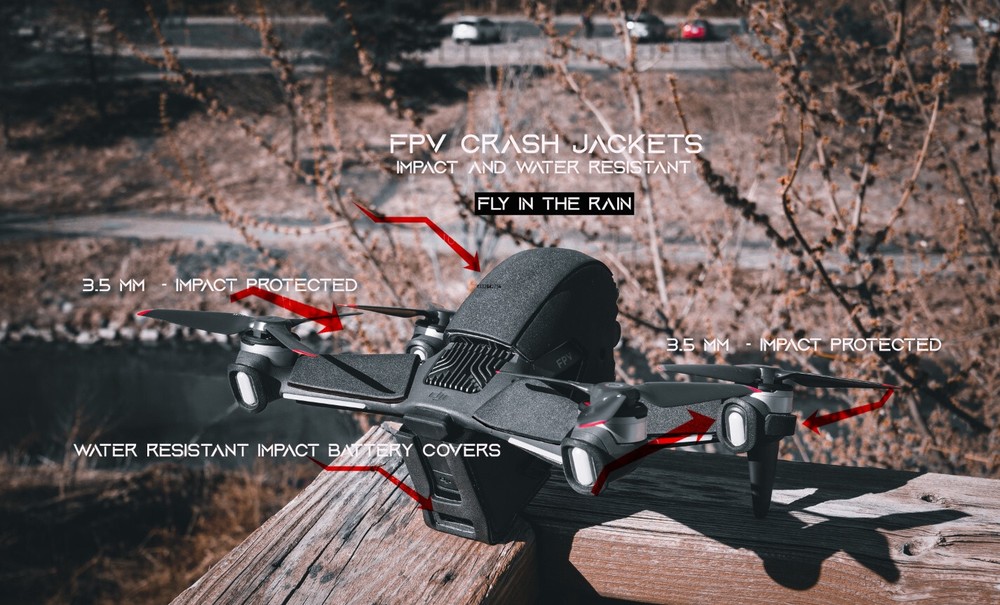 DJI FPV Rain Jackets: Impact & Water Resistant