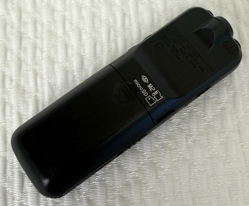 Sony ICD-PX312 Digital Voice Recorder Tested Working w Manual USB Cable Software