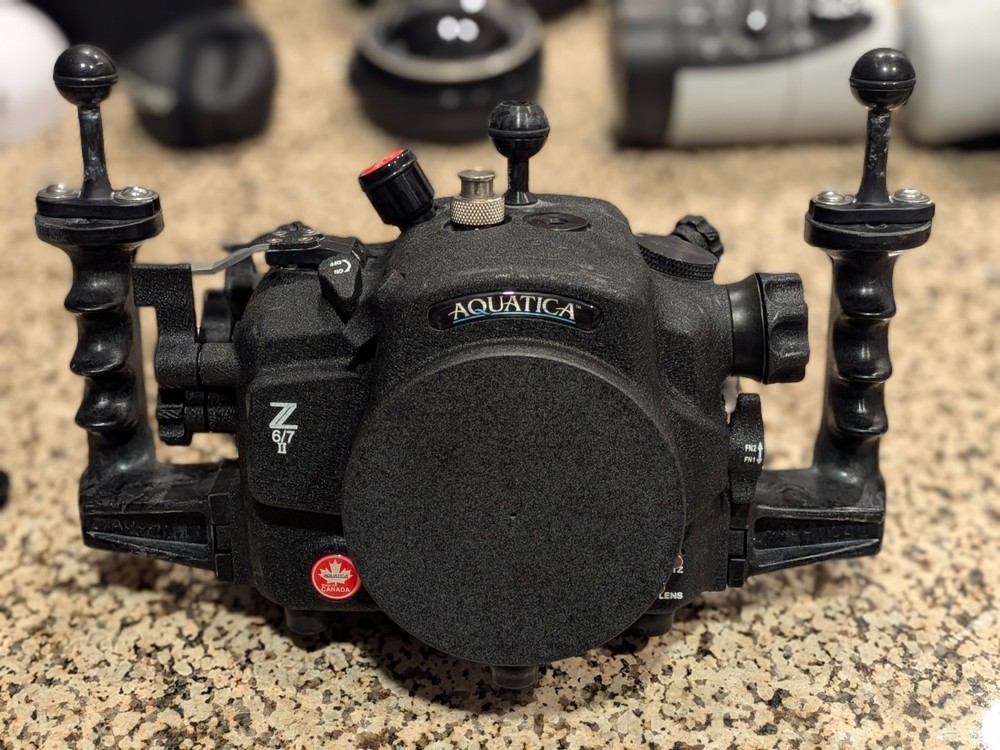 Aquatica AZ6/7ii housing w/ 130m spring kit