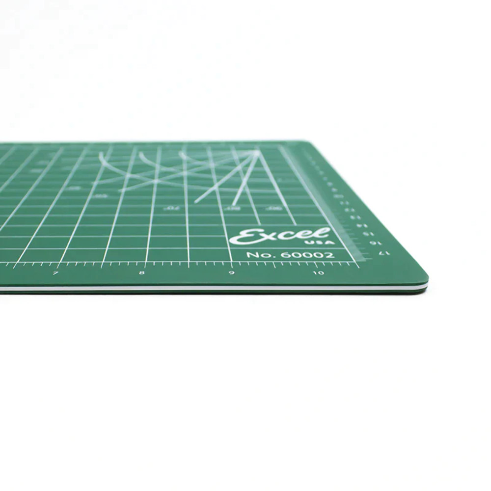 Excel 60002 8.5" X 12" Self Healing Cutting Mat - Double Sided