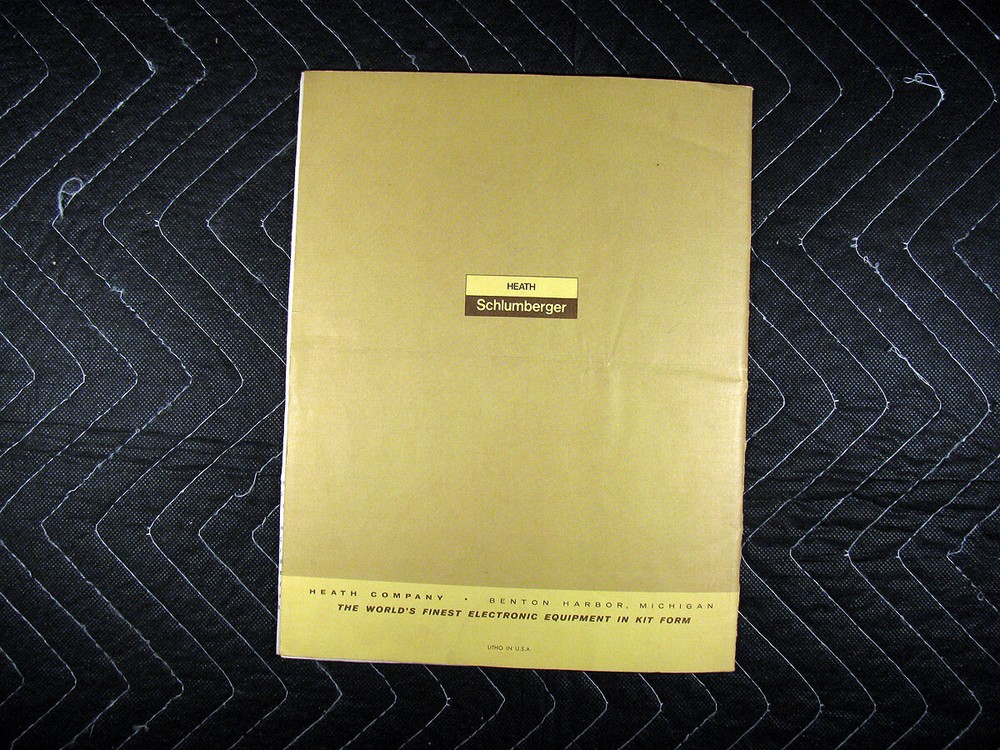 Genuine Heathkit HM-102 RF Power Meter Assembly Manual