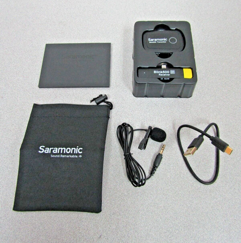 Saramonic Blink 500 B3 Digital Wireless Microphone System for iOS Devices (a)