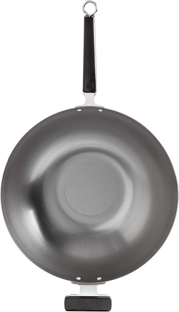 Joyce Chen Flat Bottom Wok, Standard, Metal