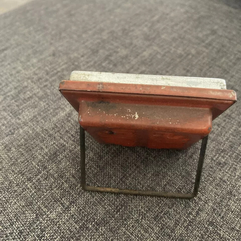 Vintage Desktop Tel-Tru Working Thermometer