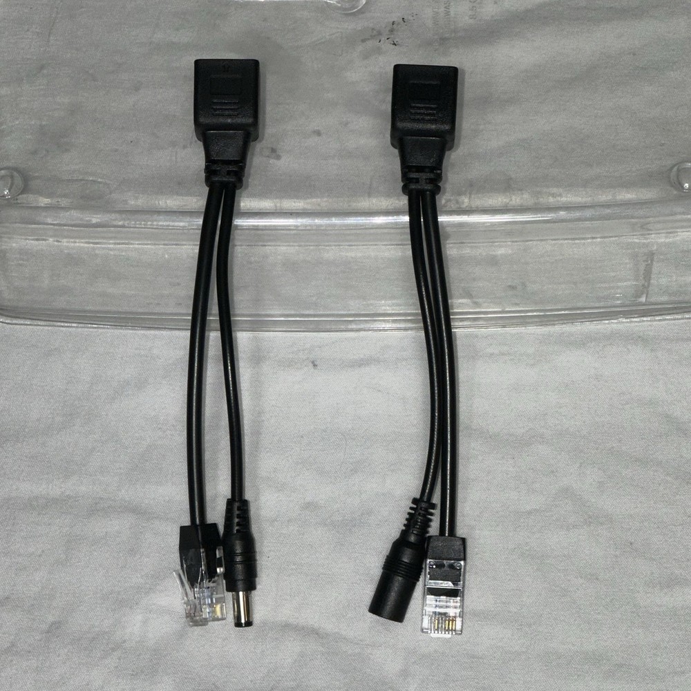 48V To 12V POE Spliters Waterproof POE Cable IP Camera Spliters for IP Camera