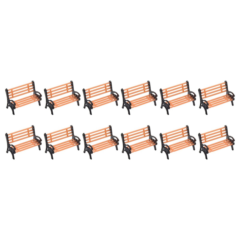Model Train Model High Quality Model Park Bench Park Layout Settee Street