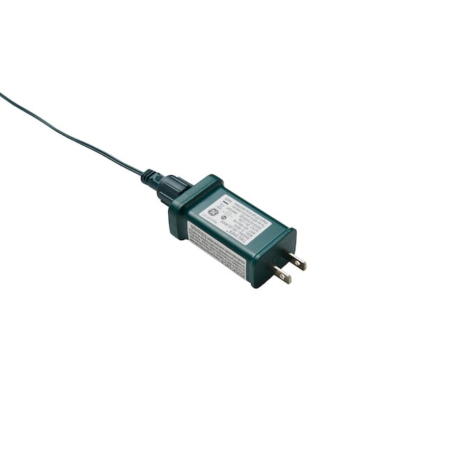 GE StayBright 200-Count LED Microbright Blue & Cool White Lights with Green Wire