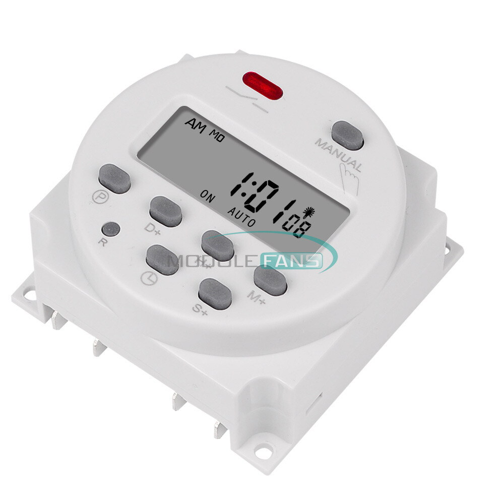 CN101S DC12V 24V AC110V 220V Timer Switch Controller Programmable Timing Switch