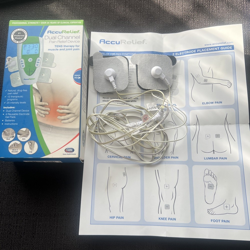 AccuRelief Dual Channel Pain Relief Device