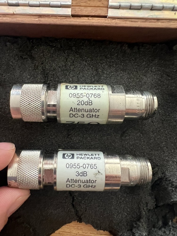 Hewlett Packard 86213A Attenuator Set, Type-N, 75-Ohm.