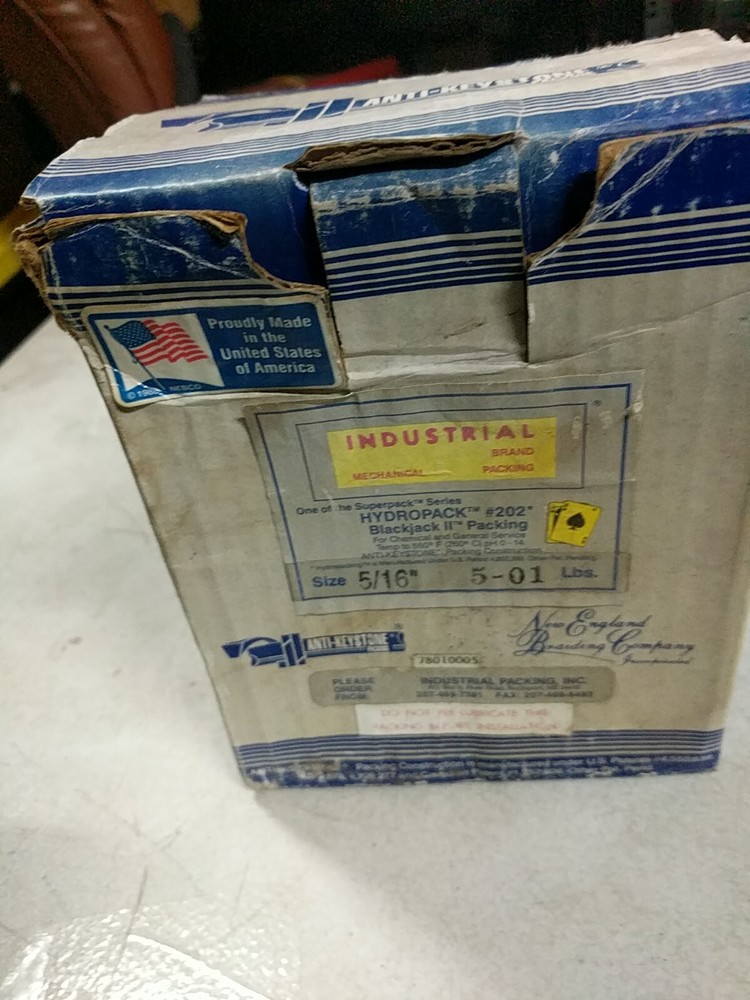 Anti-Keystone Packing, Packing, 5/16", Hydropack #202