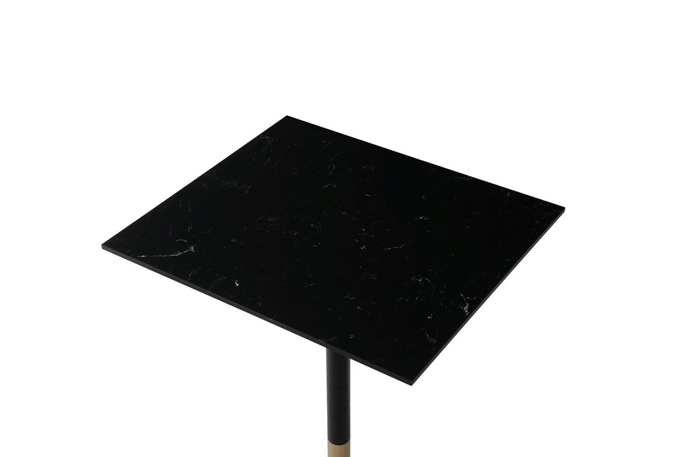 Elegant Decor Ronan 31.5" Pub Table in Black