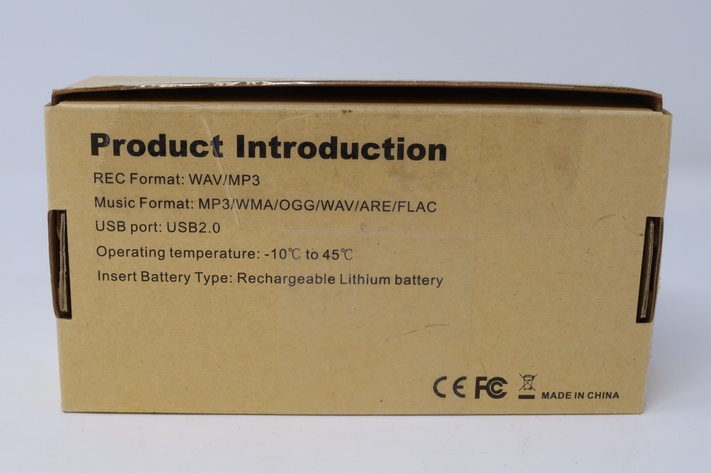 Handheld Digital Voice Recorder New Open Box