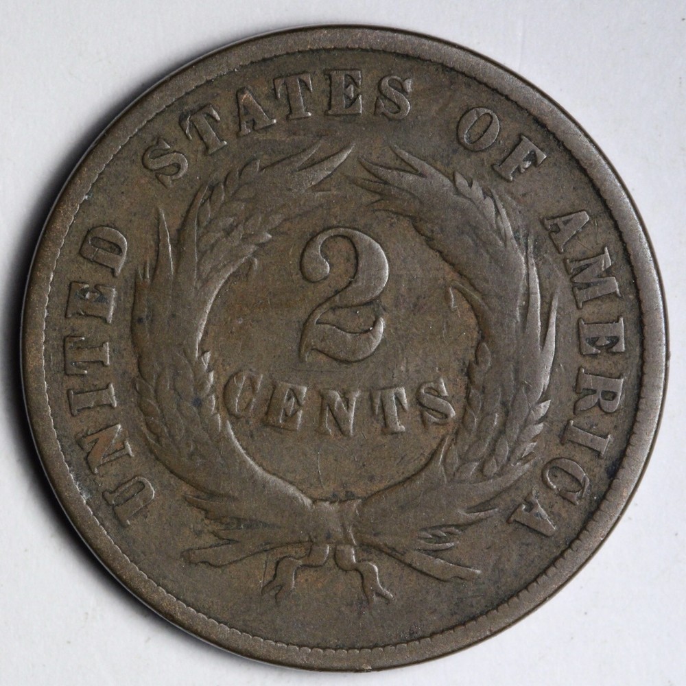 1869/1869 Two Cent Piece FINE RPD E190 JACN