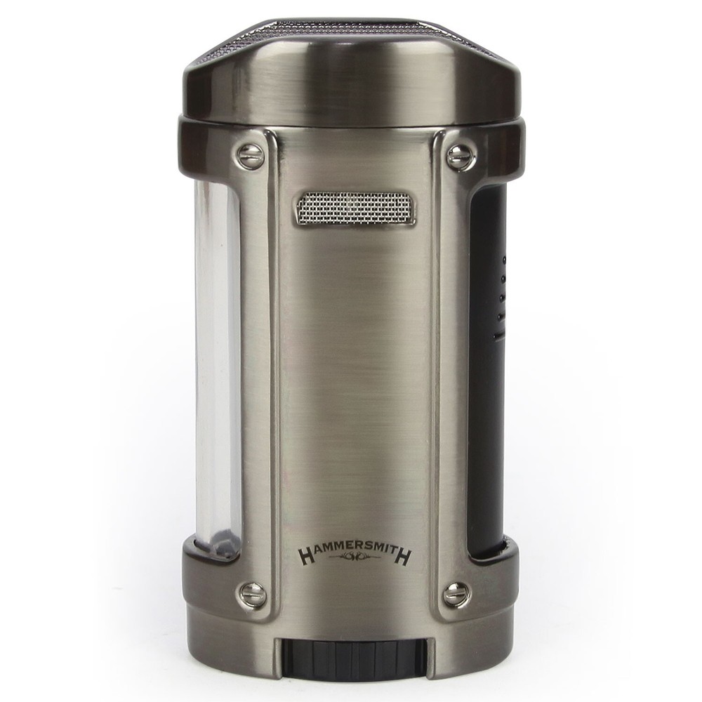 Hammersmith The Tank Quad-Flame Torch Lighter- Gunmetal