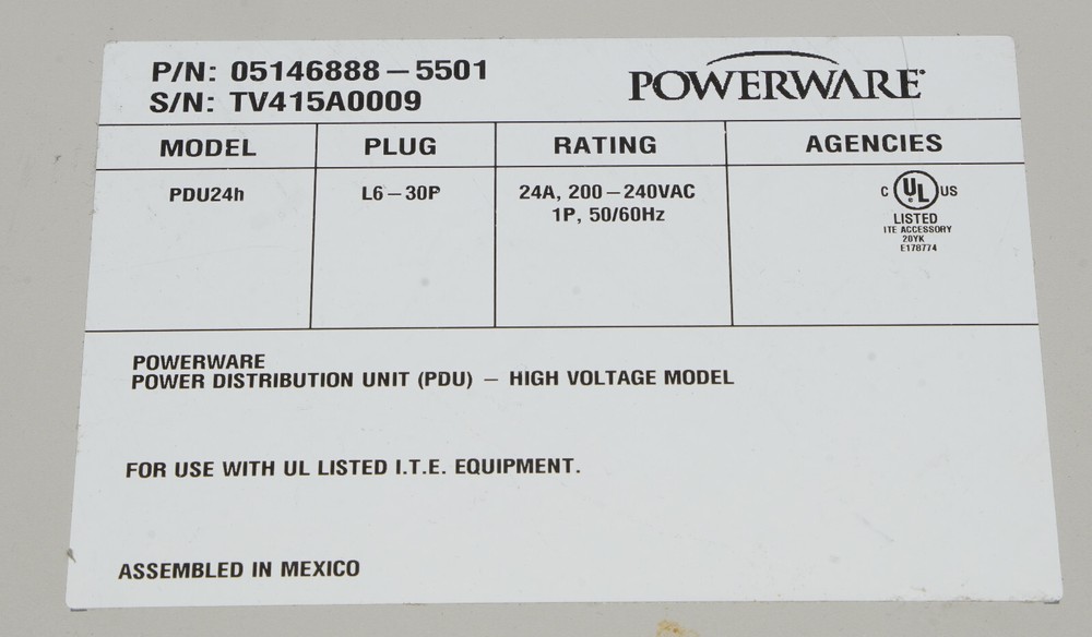 Powerware PDU24H (R27)