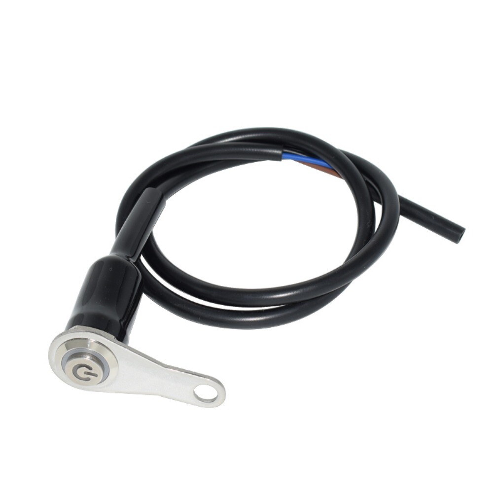 Motorcycle Switch LED ON/OFF Handlebar Mount Push Button Headlight Fog Light12V