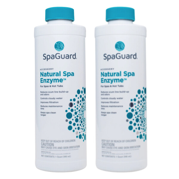SpaGuard Natural Spa Enzyme 1 qt - 2 Pack