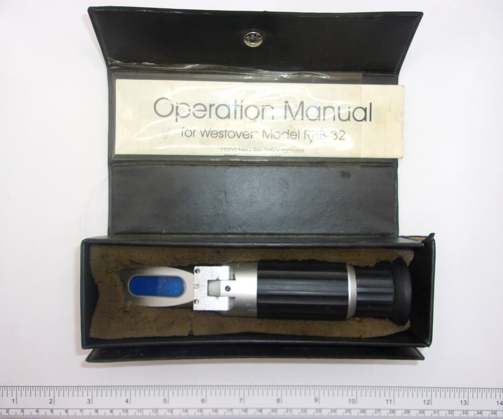 PORTABLE REFRACTOMETER RHB-32 BRIX SCALE 0-32°, 0046B