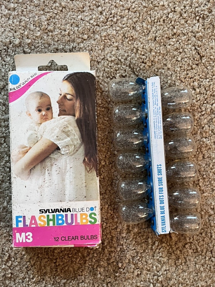 sylvania blue dot flashbulbs m3