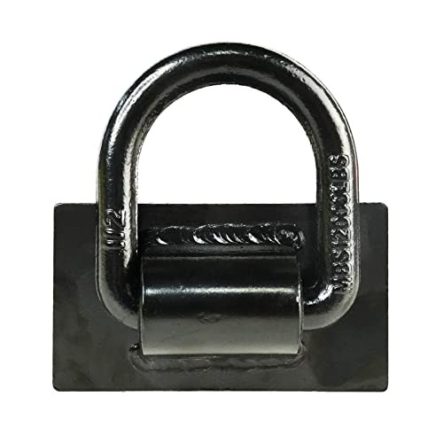 Heavy Duty Adjustable Trailer Stake Pocket D Ring, BS:16200 Lbs & 4 Adjustable
