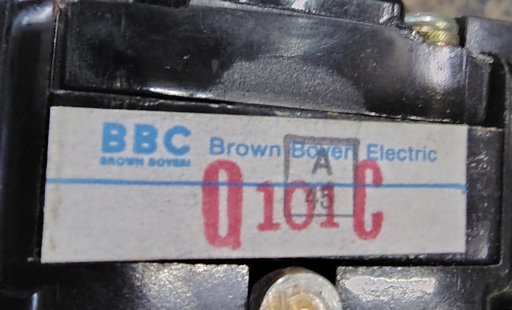 🗽BROWN BOYERS ELECTRIC AUXILIARY SWITCH TYPE L2 Q101C