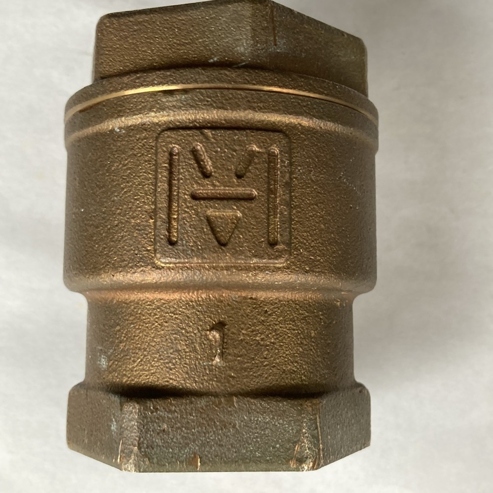 1-1/2" 250wog Bronze spring threaded check valve