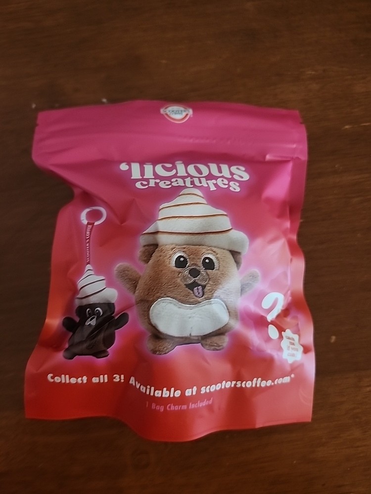 Scooters Coffee Keychain Fudgelicious